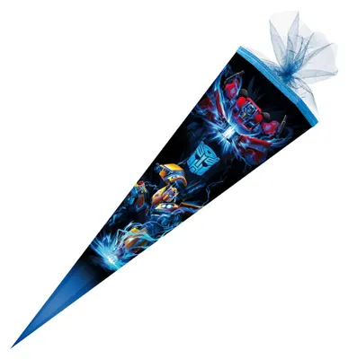 Produktbild von Nestler Schultüte Transformers Energon 85cm mit Tüllverschluss