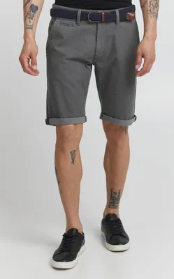 Produktbild von INDICODE IDFigno Herren Chino Shorts Bermuda Kurze Hose mit Gürtel
