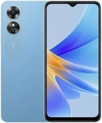Productafbeelding van OPPO A17, 16,7 cm (6,56 inch), 4 GB RAM, 64 GB opslag, 50 MP camera, Android 12, blauw