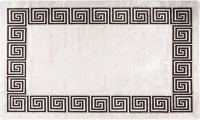 Obrázek produktu pro Koberec pratelný 120 x 180 cm světle béžový