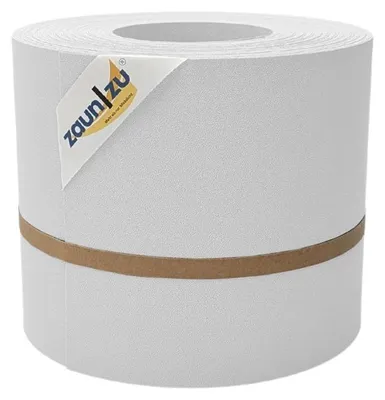 Produktbild von ® Sichtschutzstreifen zaun|zu PREMIUM 26m Rolle PP Zaunblende für Doppelstabzaun Weiß, 26m