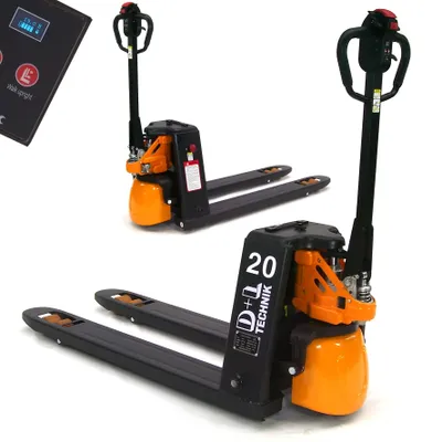 Produktbild von Elektro Hubwagen 48V Gabelhubwagen Li-Ion Akku 2000kg Palettenwagen Polyurethan57131