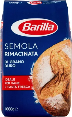 Produktbild von Barilla Semola Di Grano Duro Rimacinata Hartweizengries 1kg