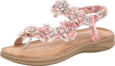 Produktbild von living UPATED Damen-Sandalette Pink-Multi, Farbe:rot, EU Größe:38