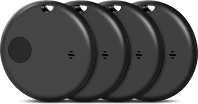 Produktbild von Smart Tracker Tag – 4er-Pack – Schlüsselanhänger mit Bluetooth-Ortungsfunktion, kompatibel mit der "Where's?"-App, Reichweite: 36 Meter, akustisches Alarmsignal bis 100 dB, Ideea
