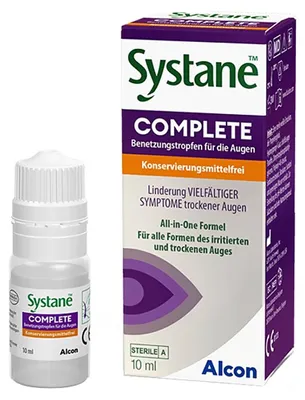 Zdjęcie produktu dla Systane COMPLETE krople nawilżające bez konserwantów, 2x10ml