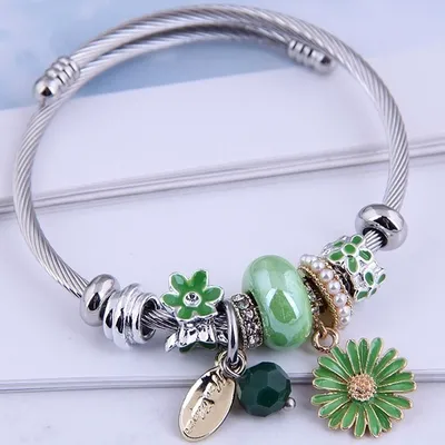 Image de Bracelet YA-20748 Vert - Élégance et Confort KP20748