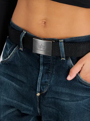 Productafbeelding van Alpha Industries Heavy Duty Riem, zwart, one size