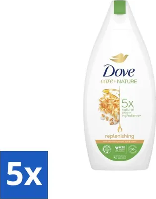 Produktbild von Dove - Duschgel - Regenerierend - Feuchtigkeitsspendend und pflegend - 400 ml - Vorteilspack - 5 Stücke