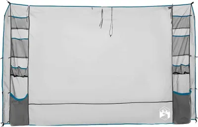 Immagine prodotto di vidaXL Organizzatore per tende appeso grigio e blu 320 x 182 cm Oxford