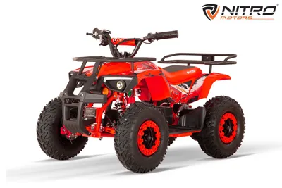 Produktbild von Nitro Motors Eco Dusty Mini Quad 1200W 48V 6" BTF XL Sport Kinder Elektroquad Rot