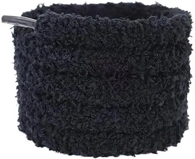 Produktbild von The Kicks Don Fluffy Laces 120 cm - Schwarz - Plüsch