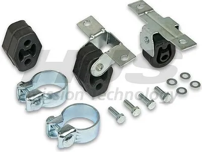 Produktbild von HJS 82 11 1595 Montagesatz Auspuffanlage Abgasanlage für VW Lupo (6X1, 6E1)