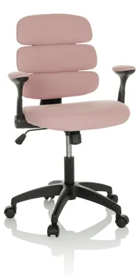Produktbild von hjh OFFICE Kinderdrehstuhl KID ERGOLINO B Schreibtischstuhl für Kinder höhenverstellbar mit Armlehnen Stoff