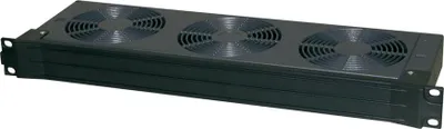 Productafbeelding van Ventilatorinzetstuk, basismodule 3-voudig, zwart (23-0500-03)