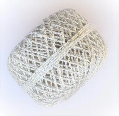 Produktbild von Gedrehte KORDEL "Cordonnet" metallic GOLDINA 1mm/20m SILBER