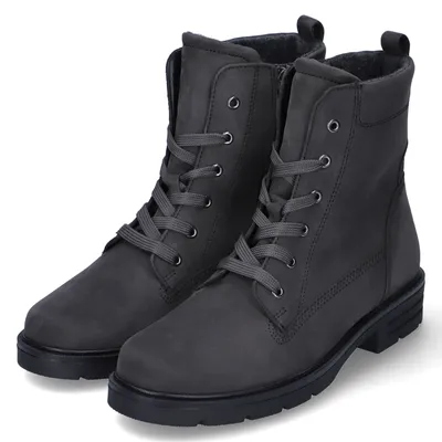 Produktbild von Gabor Damen Schnürstiefeletten/ Winterstiefeletten Grau Rauleder Größe: 5