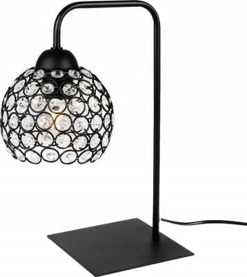 Image de Lampe de chevet LED boule à cristal