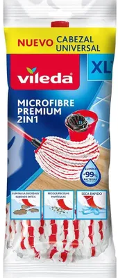 Produktbild von Vileda 4023103203761, Rot, Weiß, Mikrofaser, 1 Stück(e)