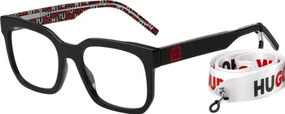 Zdjęcie produktu dla Plastikowa ramka HUGO model 1223 -INA-Black Pattern Black