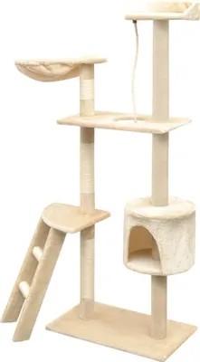 Obrázek produktu pro vidaXL Strom pro kočky Sisal 150 cm béžový