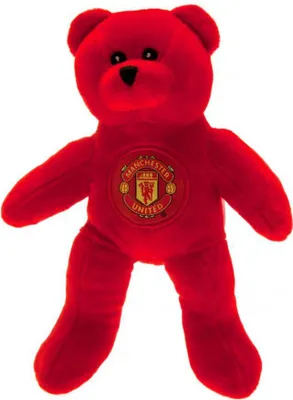 Produktbild von Manchester United FC Mini Plüschbär TA3391 (20cm) (Rot)