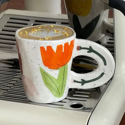 Produktbild von Kaffeetasse Trinkbecher Kaffeebecher Keramiktasse 300ml personalisierte Kaffee-Tasse persönliche Geschenke B /TCDH3/