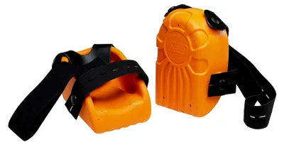 Produktbild von Knieschoner in Kastenform, orange