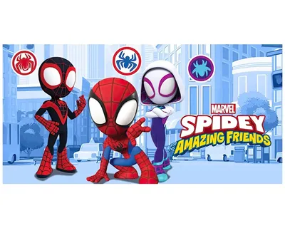 Produktbild von Carbotex SPIDEY Strandtuch Badetuch Duschtuch 70x140cm  CSPYB17-R