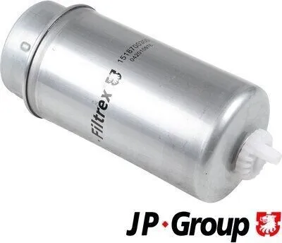 Produktbild von Kraftstofffilter JP GROUP 1518700300 für FORD Transit Mk6 Kasten (V347, V348, FA) Leitungsfilter