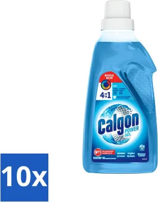 Immagine prodotto di Calgon – Detergente per lavatrice – Gel – Contro i depositi di calcare, i residui di detersivo e gli odori – 750 ml – 15 cicli di lavaggio – Confezione risparmio – 10 pezzi