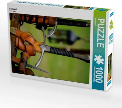 Produktbild von Calvendo Schwert 1000 Teile Puzzle hoch 480x640mm, CALVENDO; 7415592