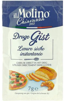 Image de Levure sèche Il Molino 21 g - levure de boulangerie pour pâtisseries fraîches et aérées