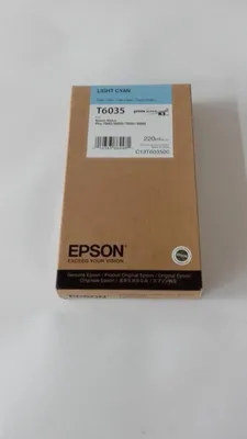 Productafbeelding van Epson UltraChrome T6035 inktpatroon - Lichtcyaan - Inktjet