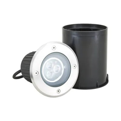 Produktbild von Lucande LED-Bodeneinbauleuchte Jos, rund, schwenkbar, IP67