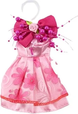 Produktbild von Puppenkleidung Modisches Kleid für 30cm Puppen - Buntes Outfit Zubehör Spielzeug
