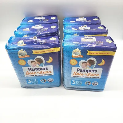 Produktbild von Pampers Sonne Mond Midi Windeln Größe 3 4 9 kg 120 Windeln Nappies/Nappy Baby