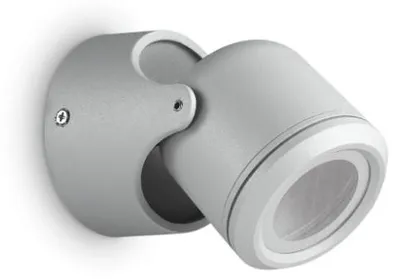 Immagine prodotto di Applique Moderna Xeno Alluminio Grigio 1 Luce Gu10