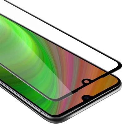 Image de Cadorabo film blindé pour Xiaomi RedMi 7 film de protection en noir film plein écran tempered verre de protection