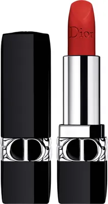 Image de Christian Dior, Couture Colour, Matte, Cream Lipstick, 999, Refillable, 3.5 g