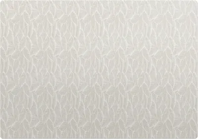 Produktbild von Blätter in einem subtilen Muster – Bodenschutzmatte – Stuhlunterlage 100x100 cm – Rutschfest – Hartbodenmatte