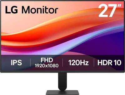 Produktbild von LG 27U411A-B, 68,6 cm (27"), 1920 x 1080 Pixel, Full HD, LED, 5 ms, Schwarz