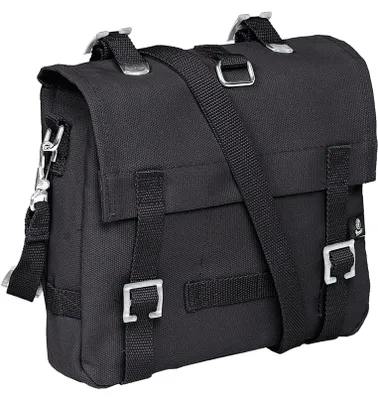 Produktbild von Brandit Canvas S Laptoptasche Schwarz  Schwarz One Size