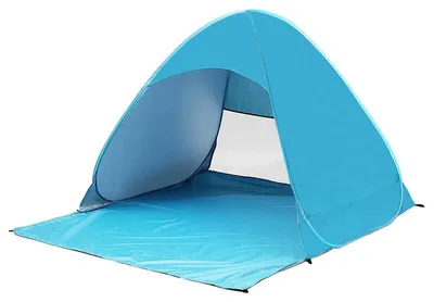 Image de Verk 14417 Tente de plage UV pliante 160 x 140 x 110 cm bleu