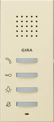 Productafbeelding van GIRA Woonstation 125001, AP-systeem 55, crèmekleurig (125001)
