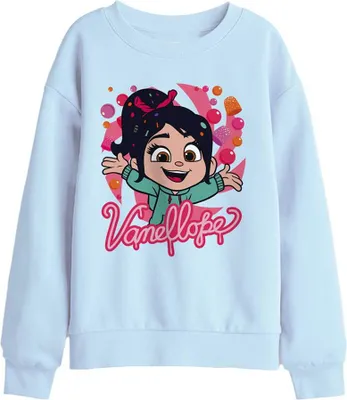 Produktbild von Wreck-It Ralph - Sweatshirt für Kinder TV30005 (152-158) (Hellblau)