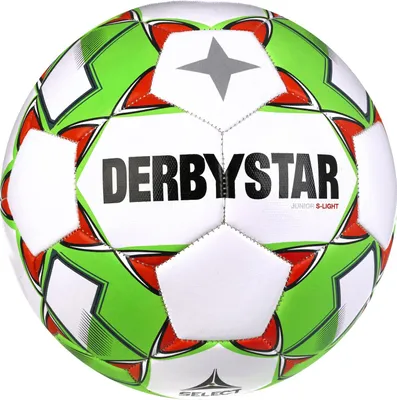 Image de Derbystar Football Junior S-Light V23 290g blanc vert rouge Gr 5