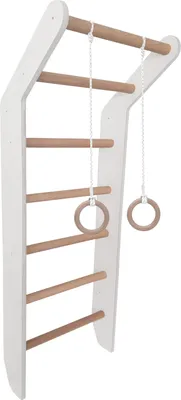 Obrázok produktu pre Gymnastická rebrík Toddler – biely