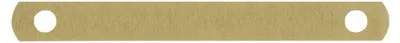 Image de SoldanPlus Baguette de recouvrement 3270200 95mm métal laiton 100 pcs/paquet