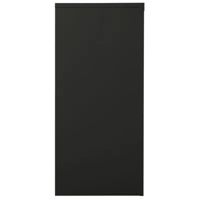 Obrázek produktu pro vidaXL Skříňka s posuvnými dveřmi antracit 90x40x90 cm ocelová